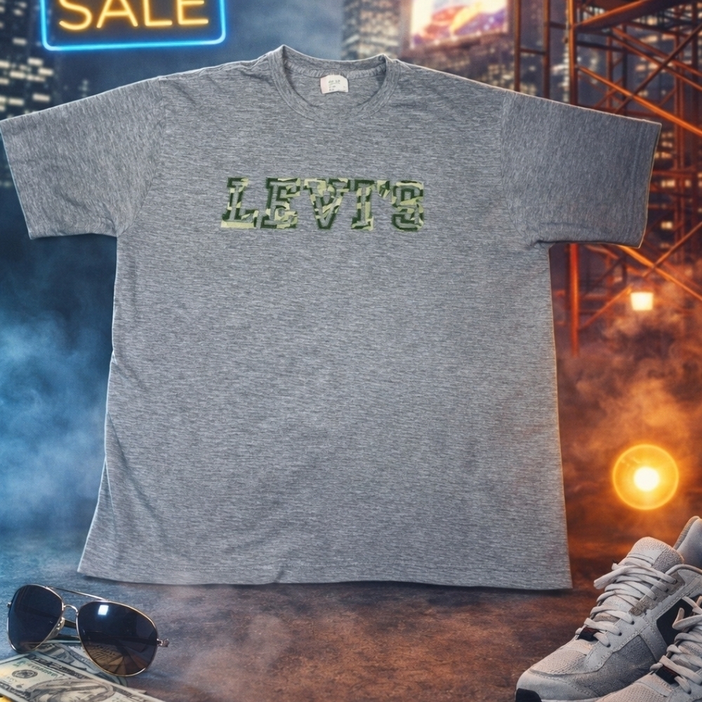 Levi's Heather Gray Men's Tee